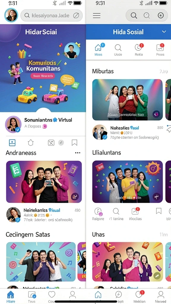 55rt - Tangkapan layar menunjukkan antarmuka yang menarik.