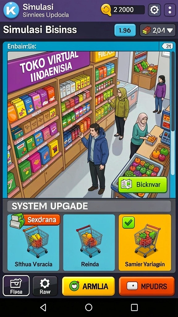 aakasino - Tampilan antarmuka yang menarik dan mudah digunakan.