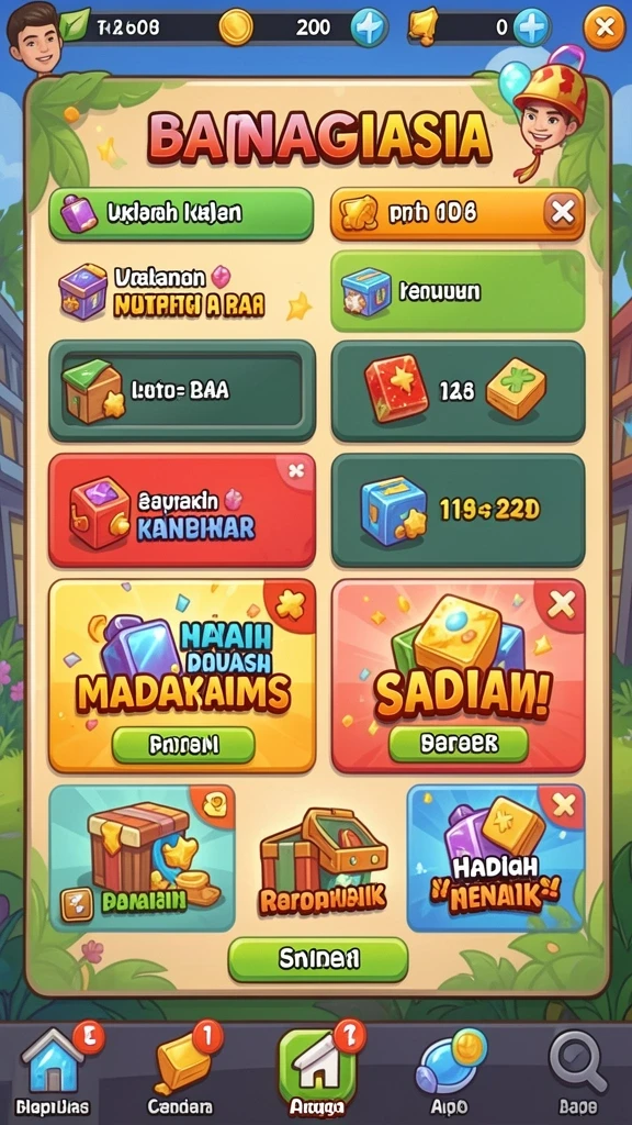 bos5000 - Hadiah menarik yang dapat diperoleh dalam game.