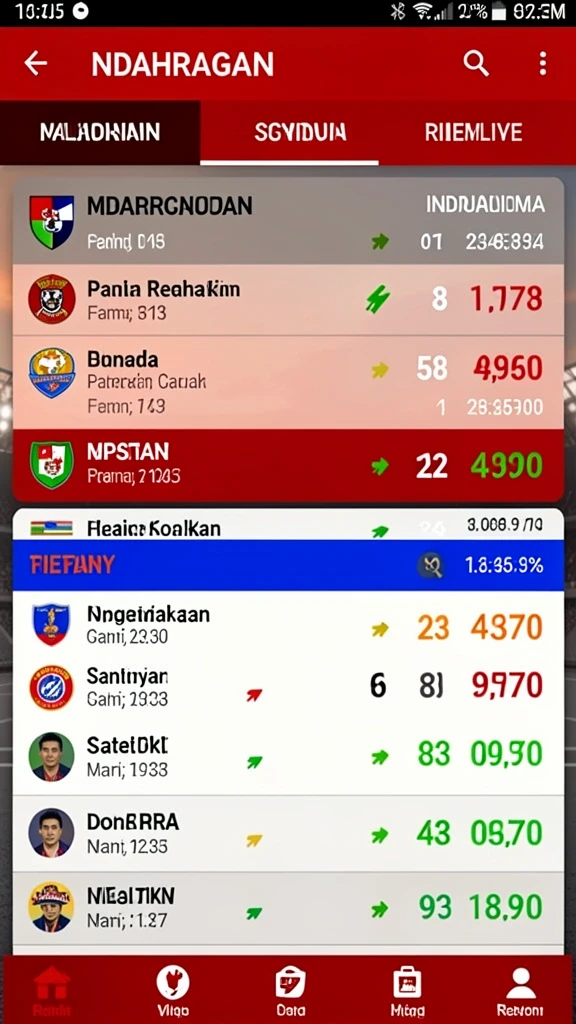 danavip - Tampilan antarmuka yang menarik dan mudah digunakan.