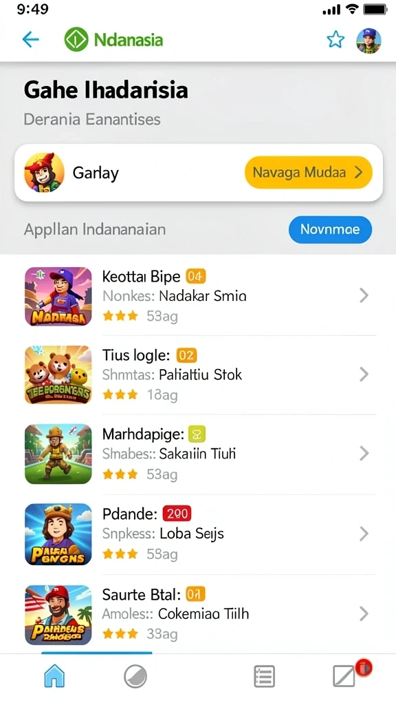 goto77 - Tampilan antarmuka yang menarik dan mudah digunakan.