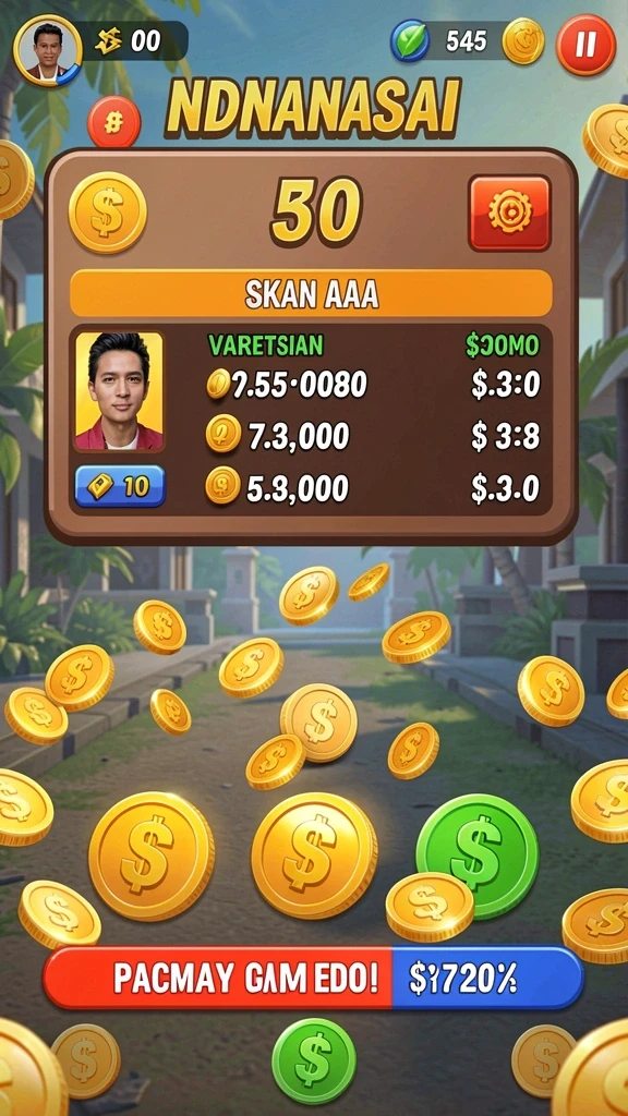 jamin777 - Tampilan antarmuka yang ramah pengguna.
