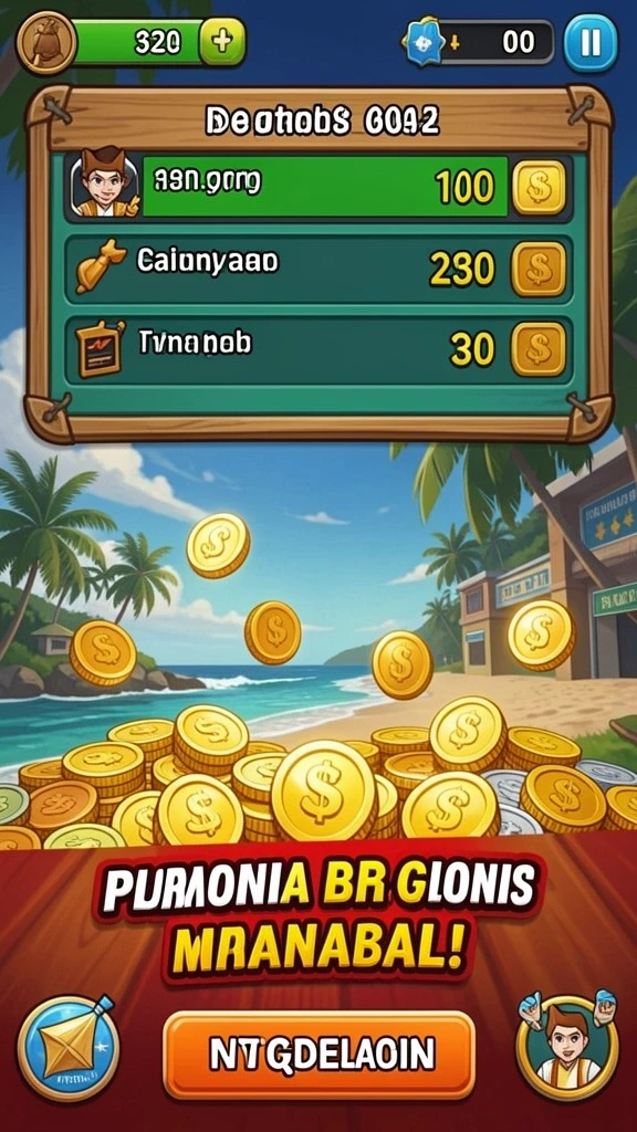 mutasitoto - Tampilan menu utama yang intuitif dan menarik.